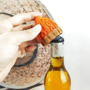 Creative Christmas Hat Resin Beer Bottle Opener