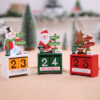 Christmas Wooden Calendar Decorations